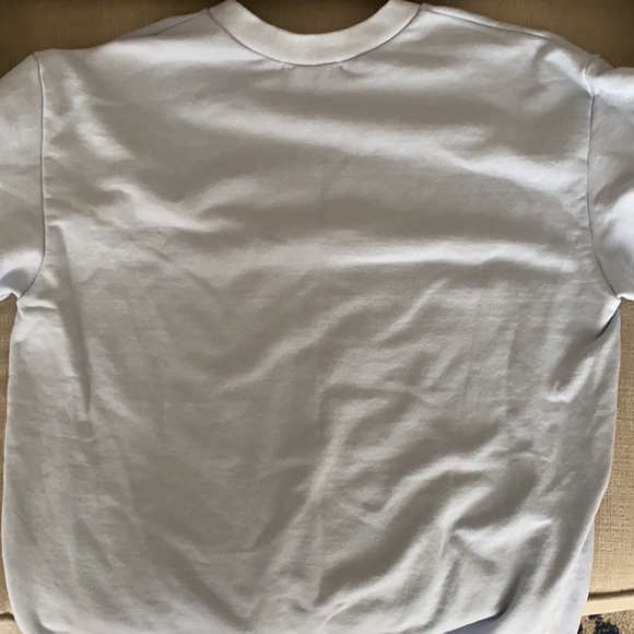 New Large Blue Morgan Stewart Sport Sweatshirt - Picture 8 of 14